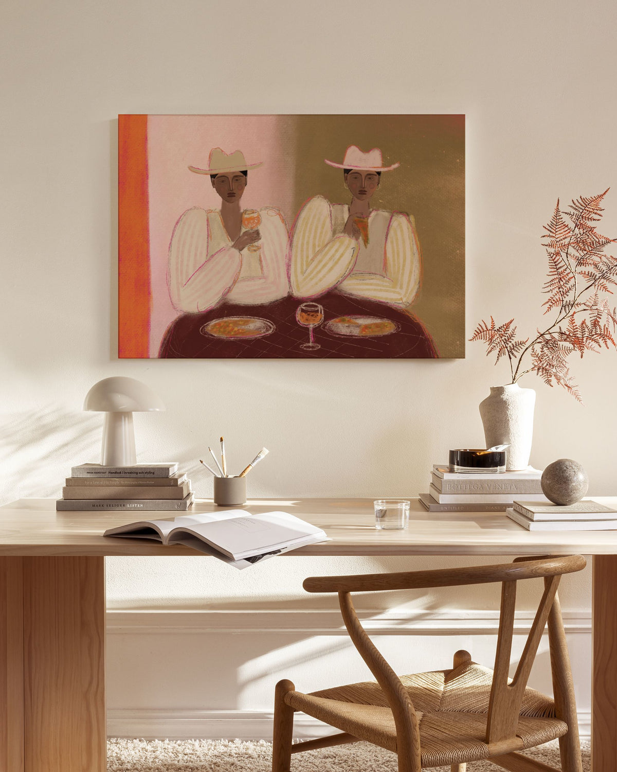 Studio Vreeken - Aperol Pizza Party Leinwandbild
