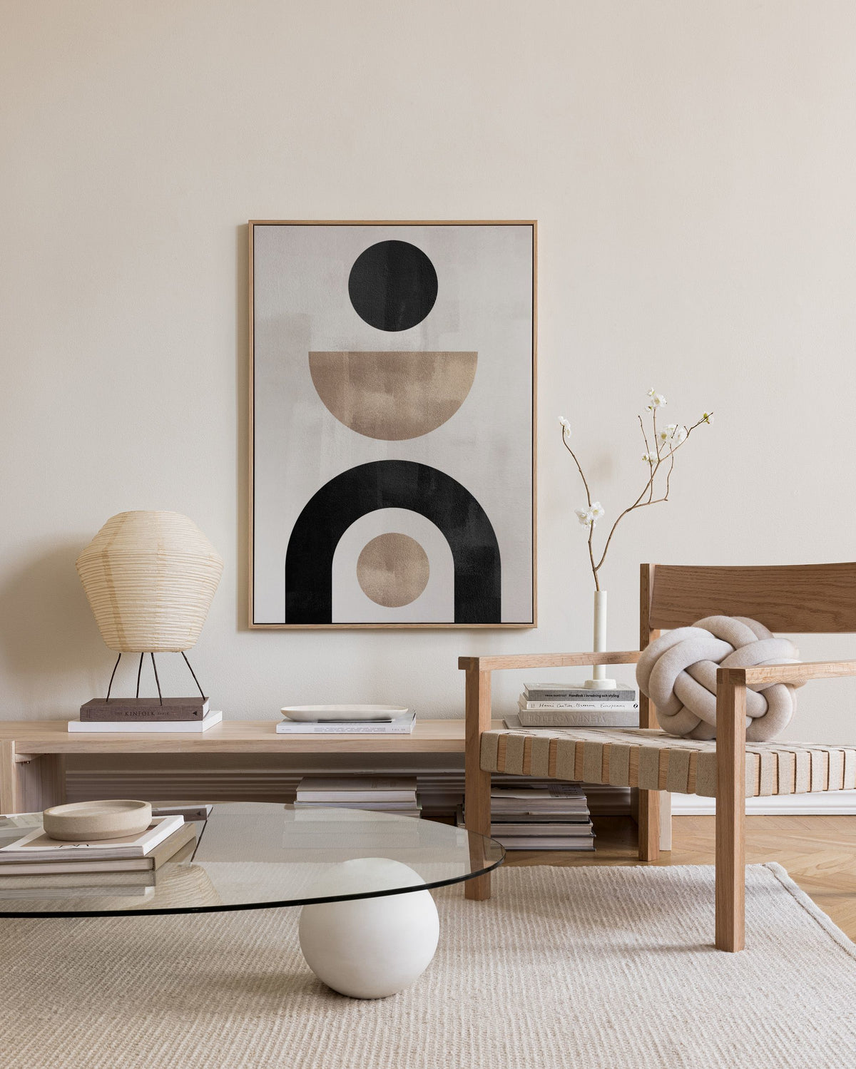 Berlin Shapes No1 Canvas print