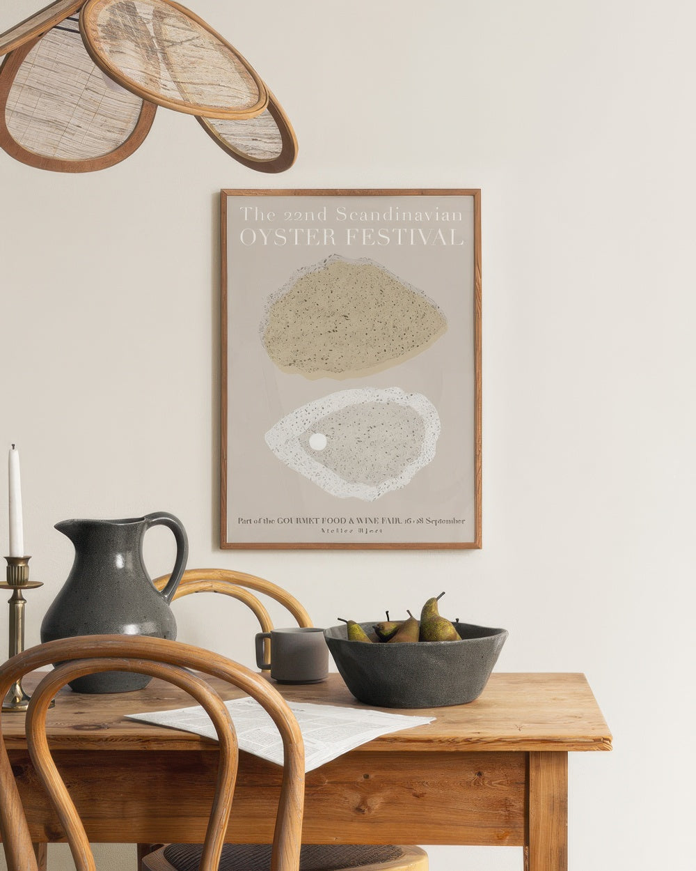 Julia Hallström Hjort - Oyster Festival Print