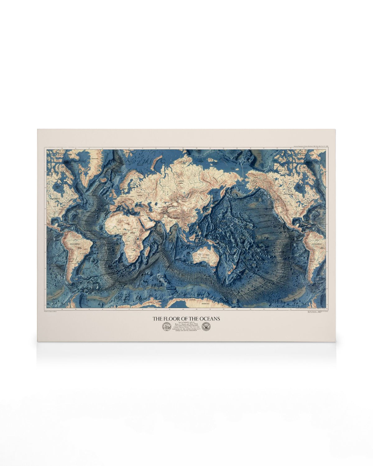 The Floor of the Oceans Canvas