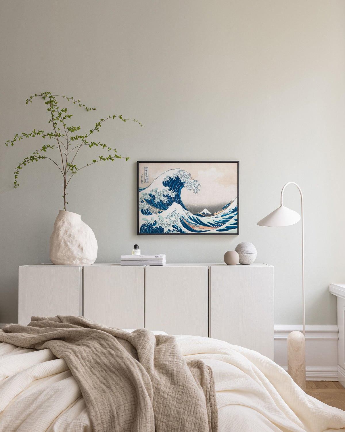 Hokusai - The Great Wave Landscape Canvas print