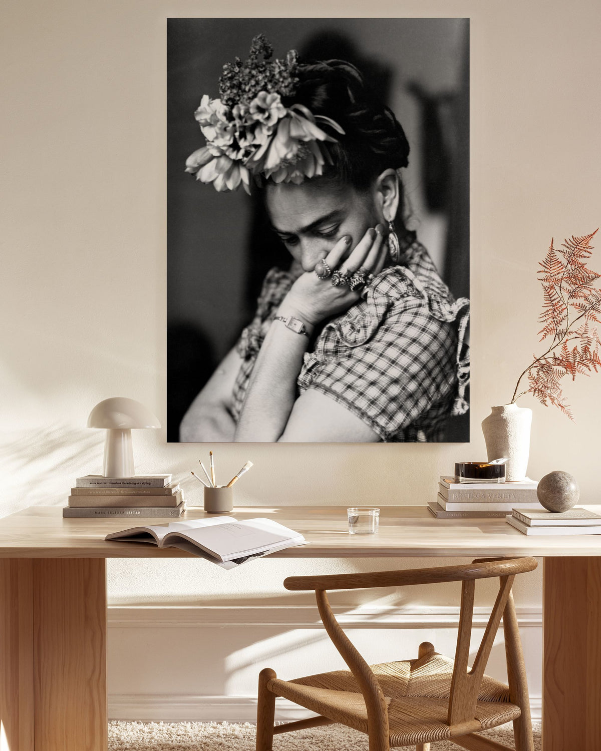 Artist, Frida Kahlo Canvas print