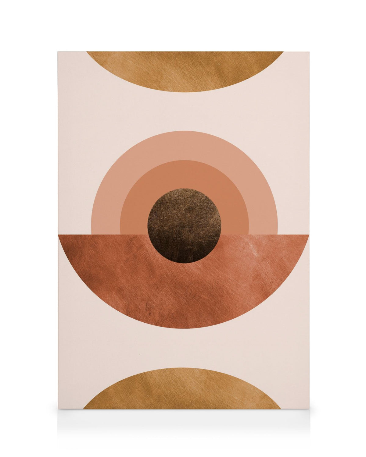Abstract Terracotta Canvas print