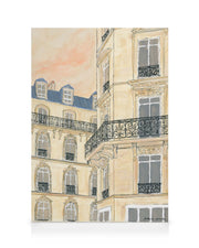 Katharina Puritscher - Golden Hour Building Canvas print