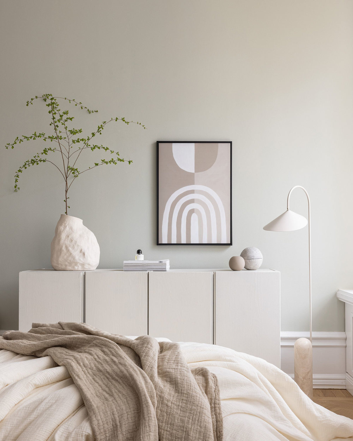 Textured Arches Canvas print