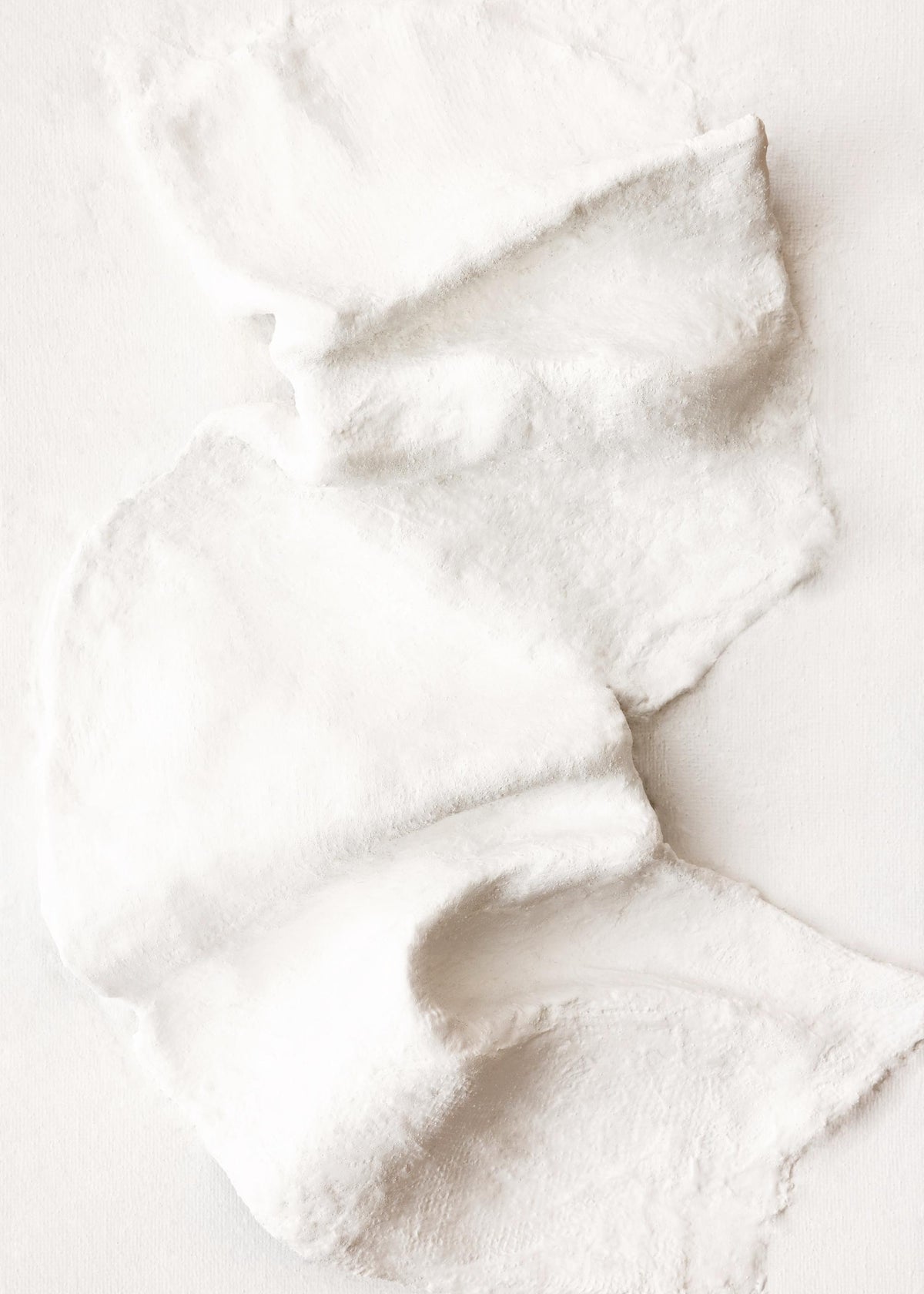 Sculpted Plaster Texture Print