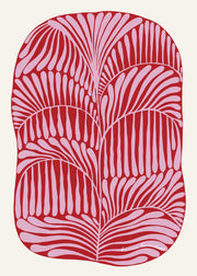 Laura Gröndahl - Pink Plant Print