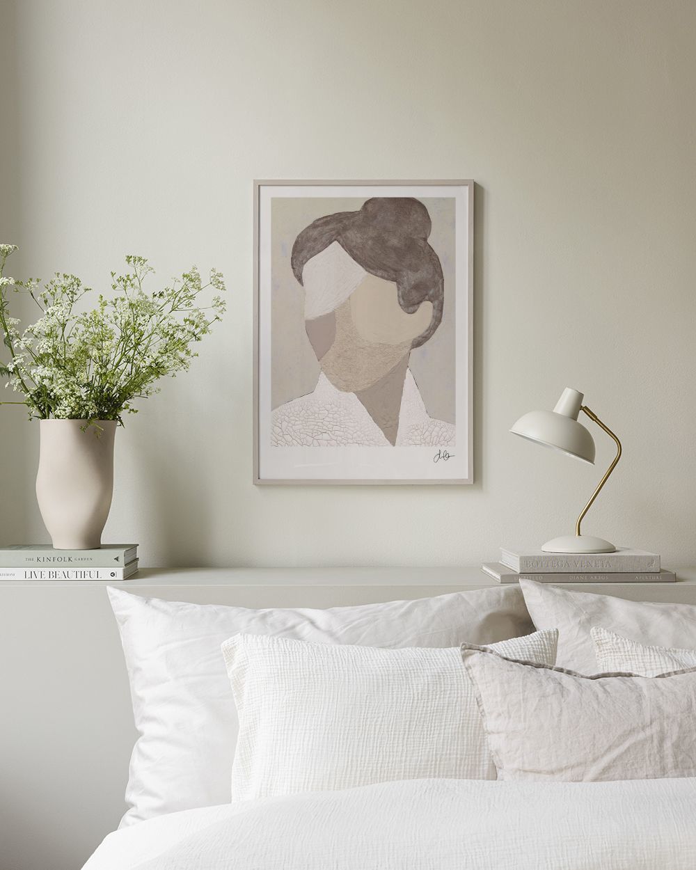 Visage Texturé Print