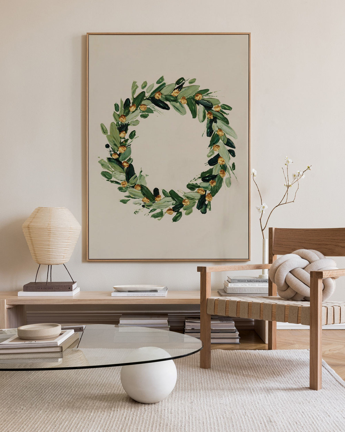 Winter Form Canvas print