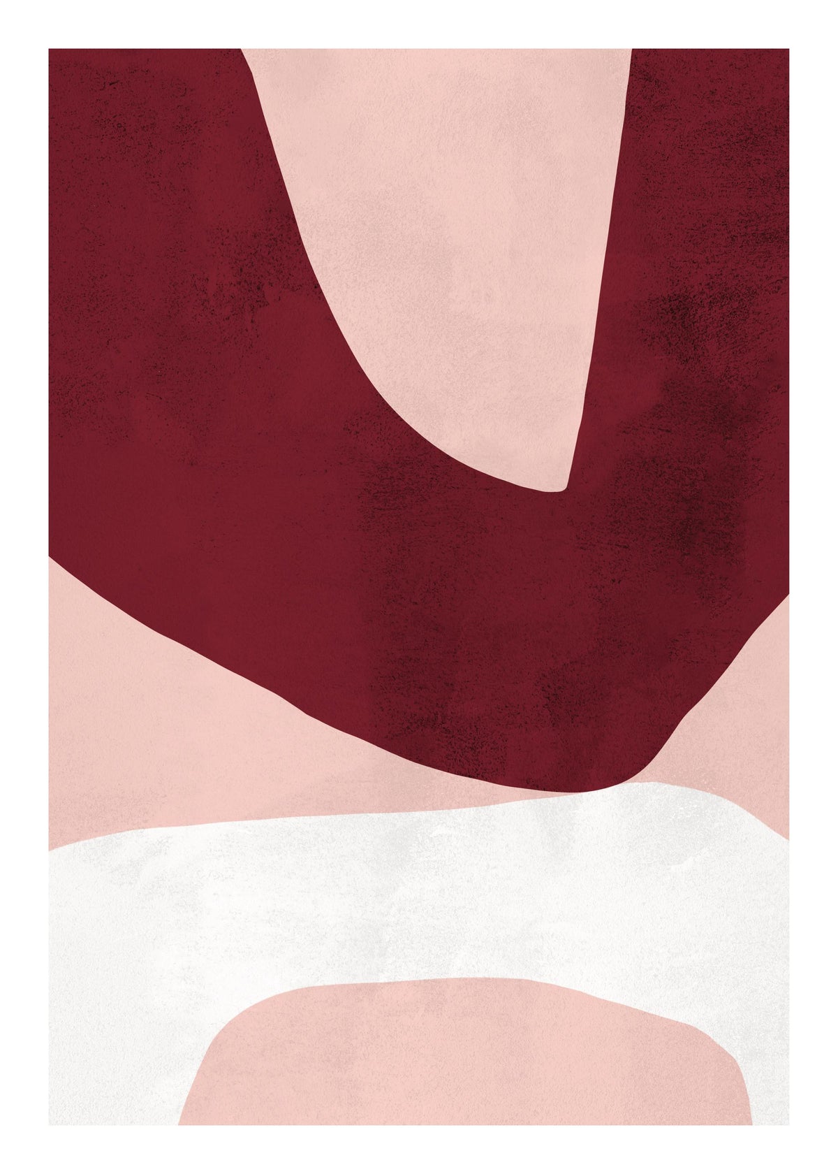 Asymmetrical Shapes No2 Print