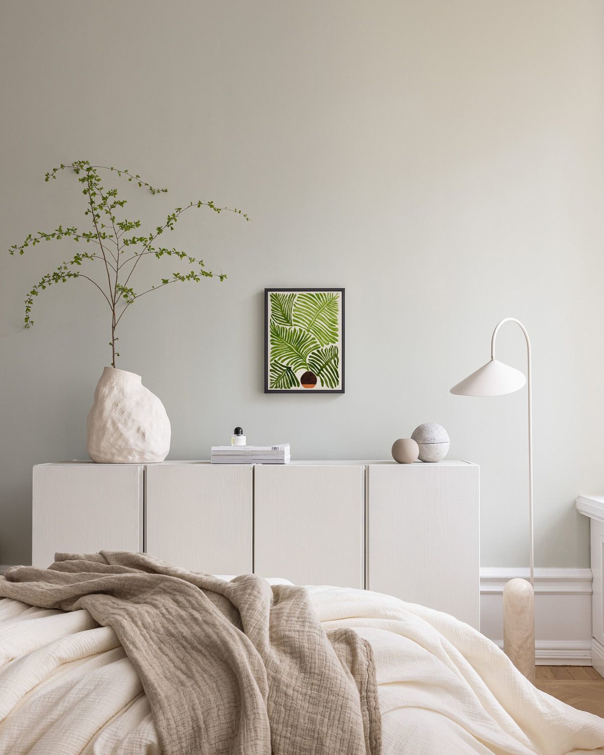 Kristian Gallagher - Summer Fern Canvas print