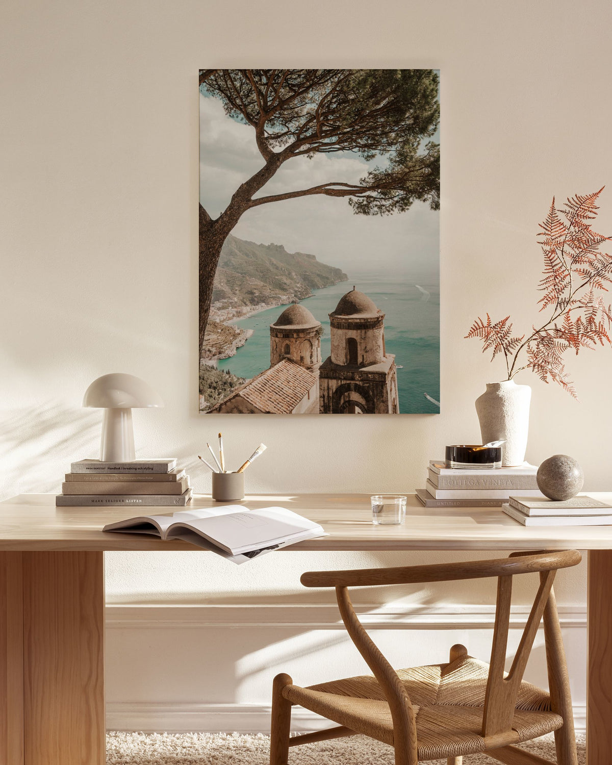 Villa Rudolfo View Canvas print