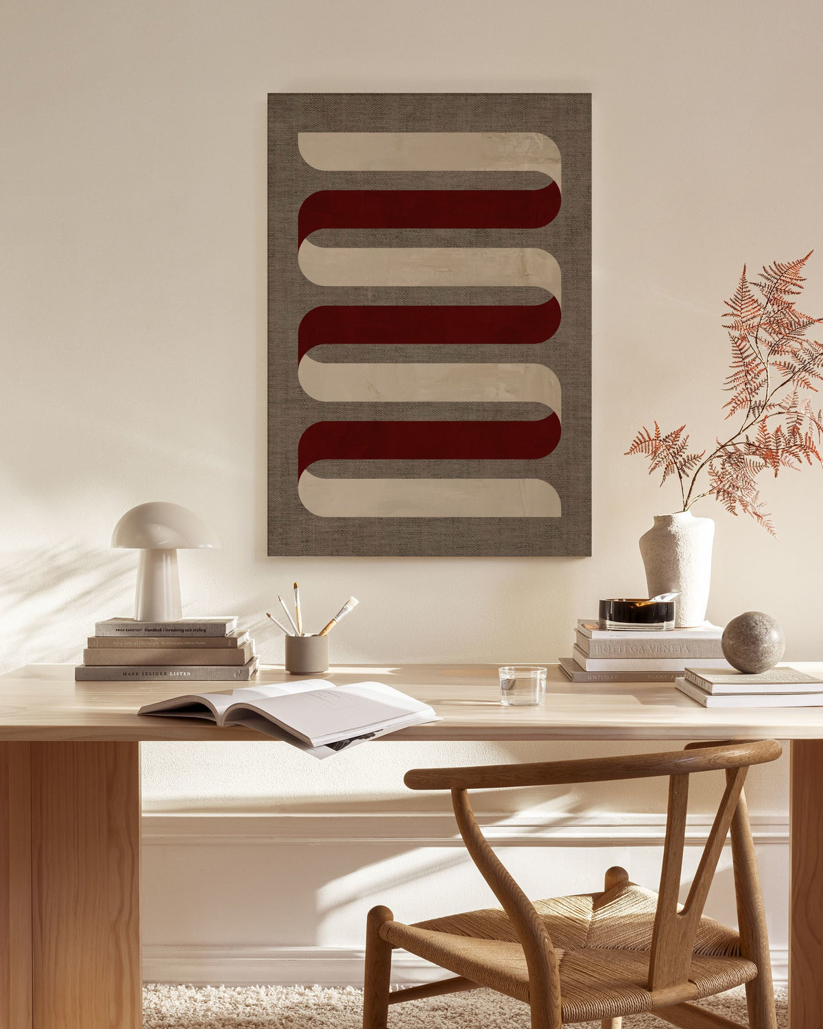 Graphic Swirl Canvas print