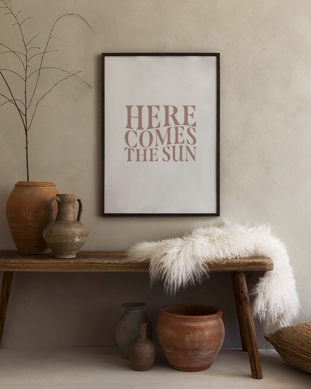 Here Comes The Sun Print