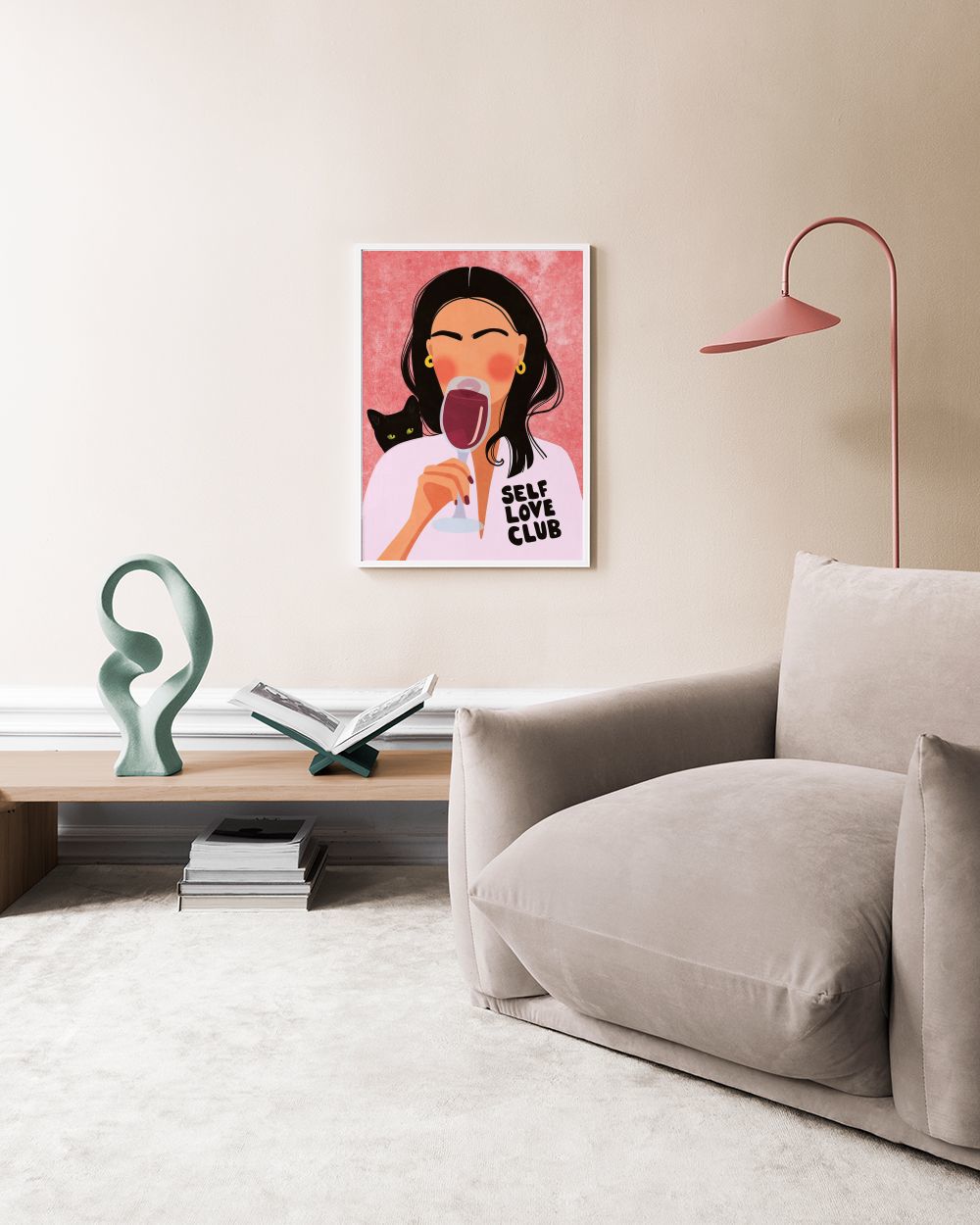 Raissa Oltmanns - Self Love Club Print
