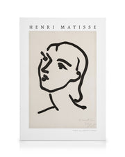 Matisse - Nadia Aux Cheveux Lisses Canvas print