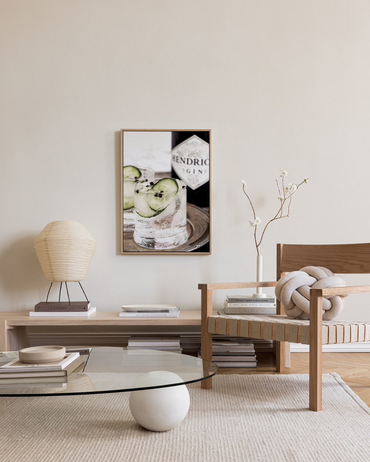 Gin & Tonic Drink Canvas print