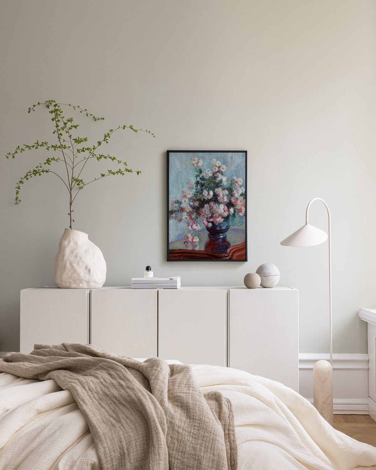 Monet - Chrysanthemums Canvas print