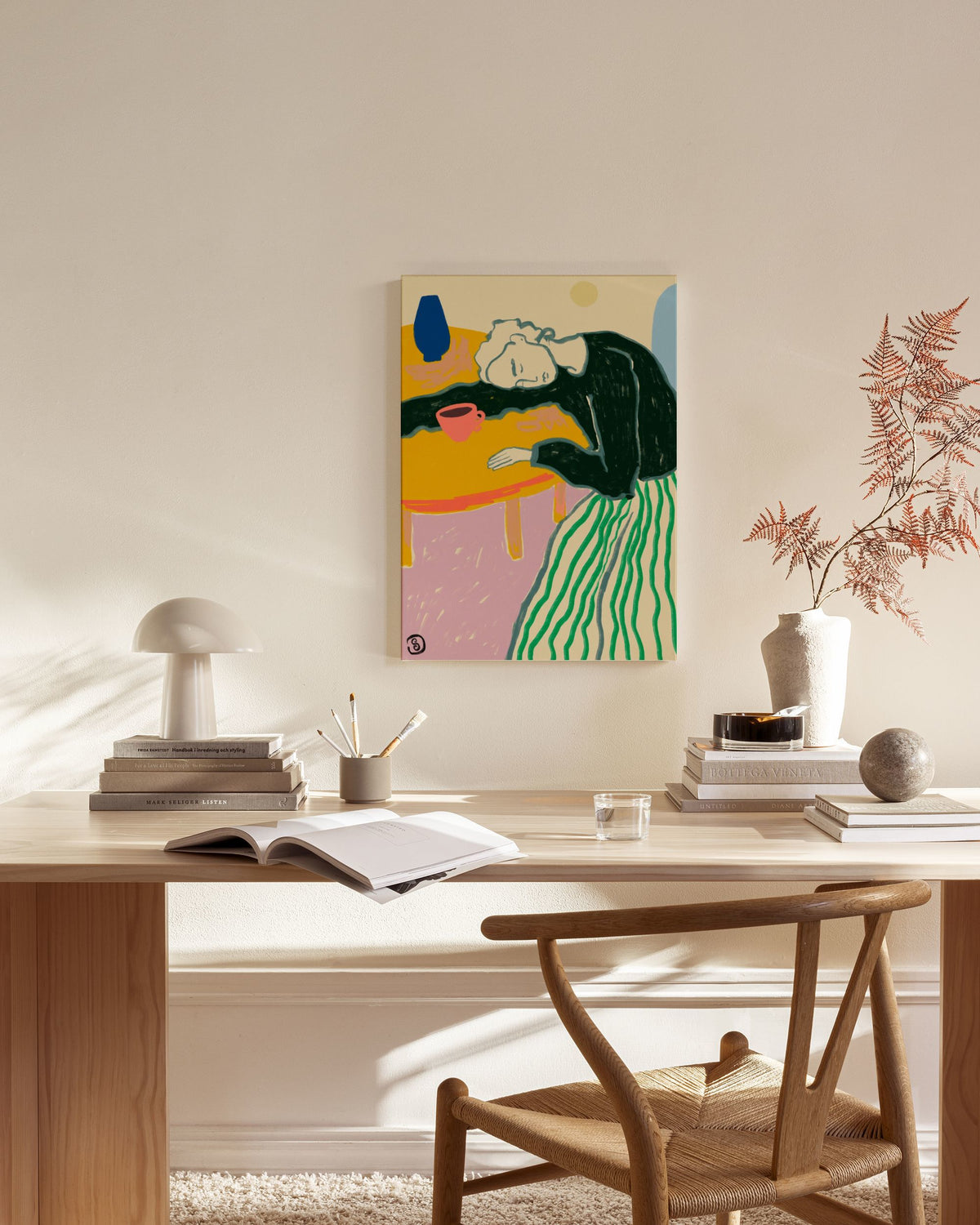 Sandra Poliakov - Motherhood Canvas print