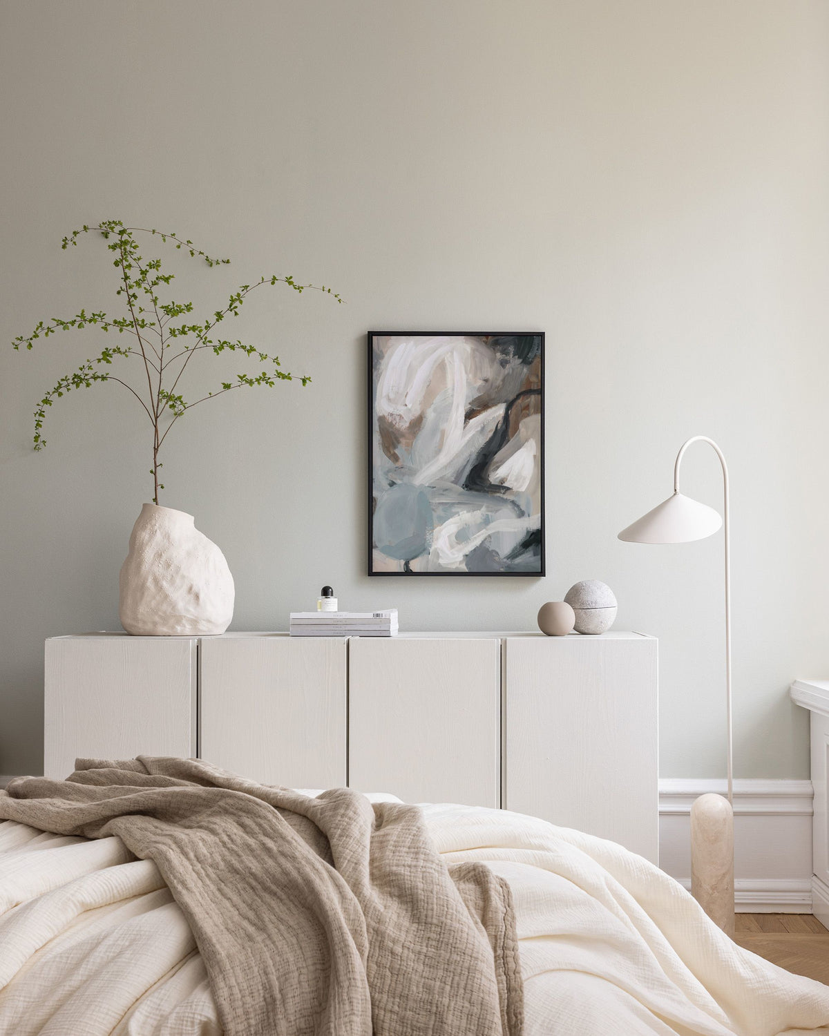 Tranquil Teal No2 Canvas print