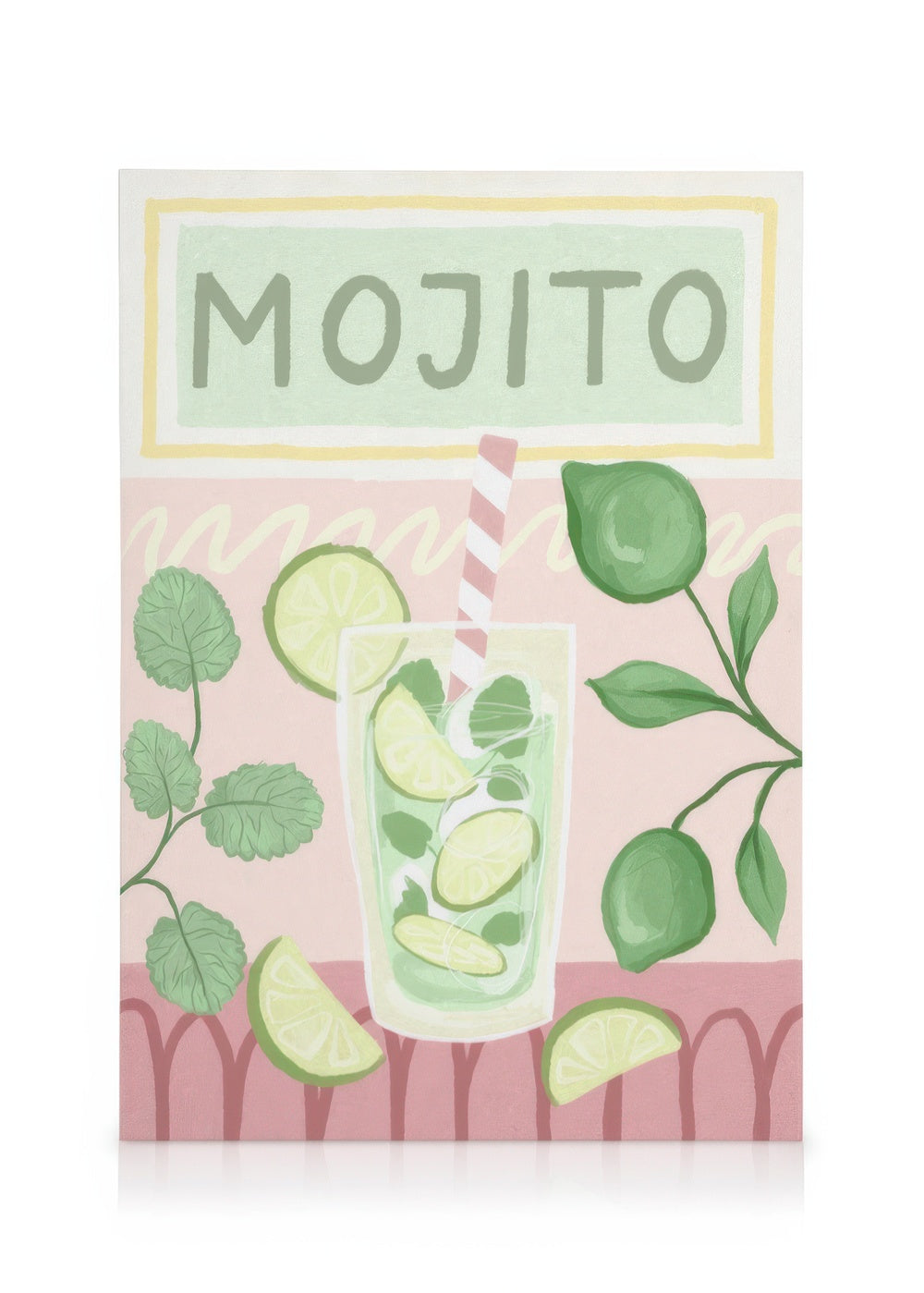 Mojito Cocktail Canvas print
