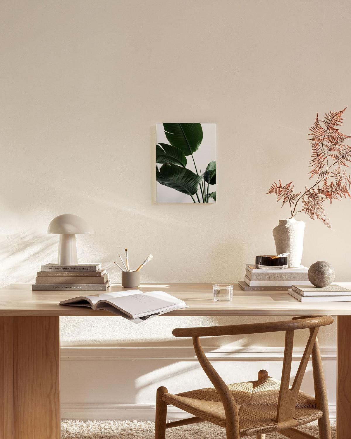 Strelitzia One Canvas print