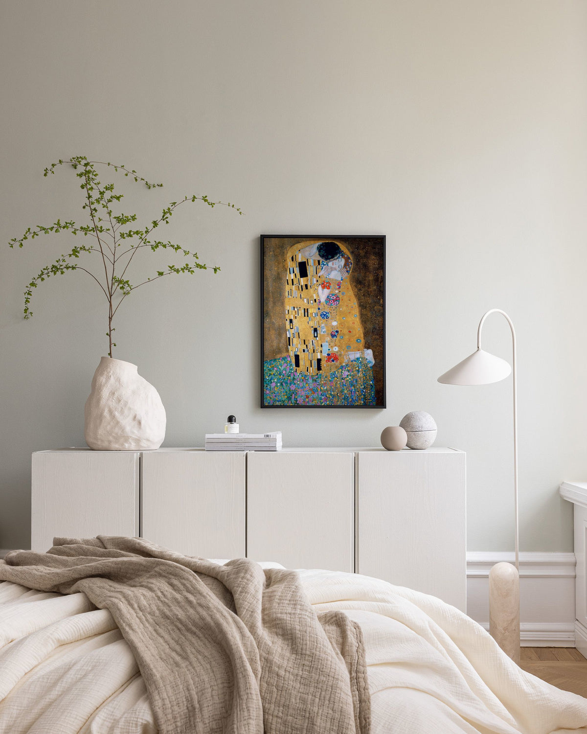 Gustav Klimt - The Kiss Canvas print