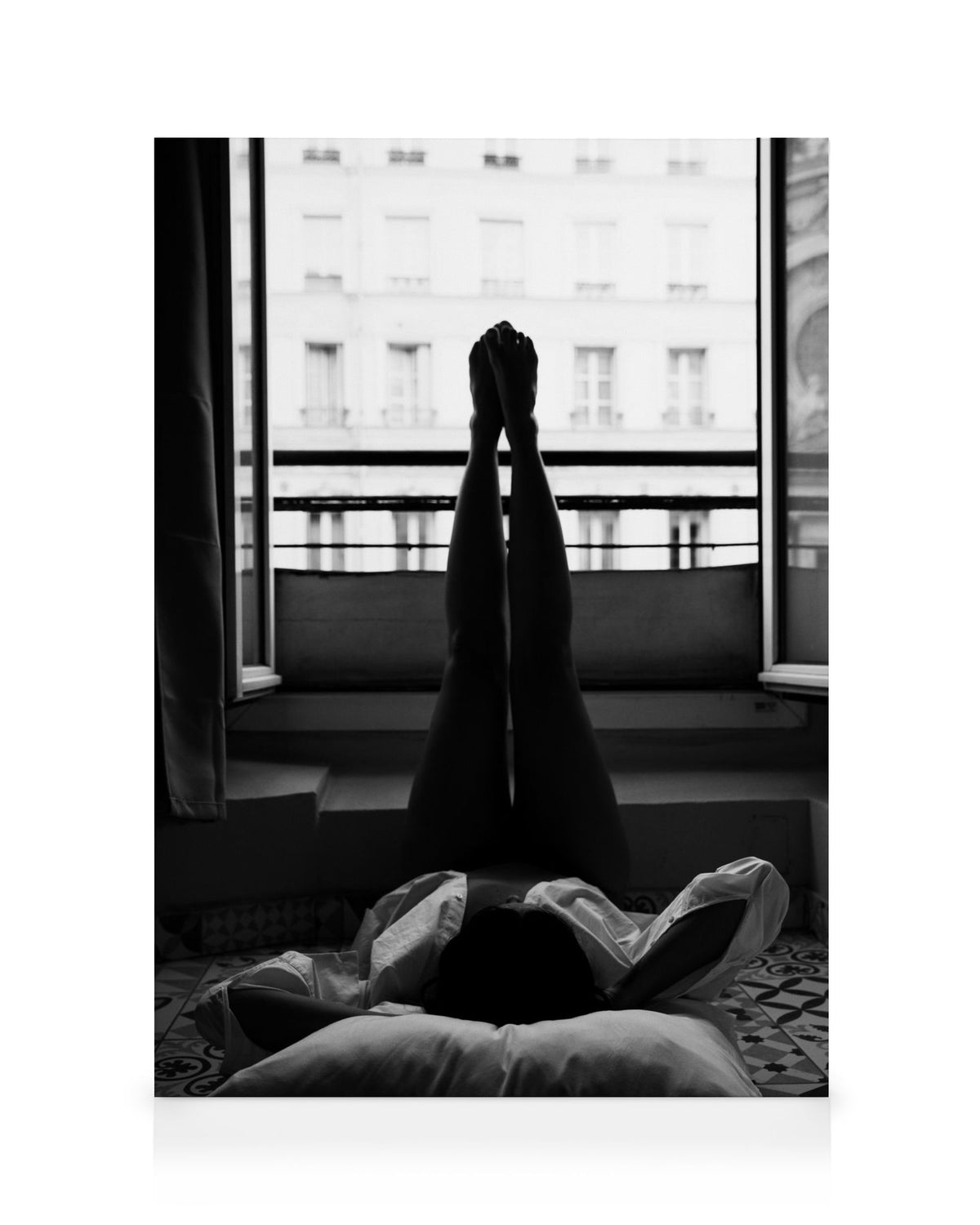 Paris Window Canvas print