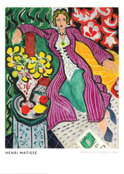 Matisse - Woman in a Purple Coat Print