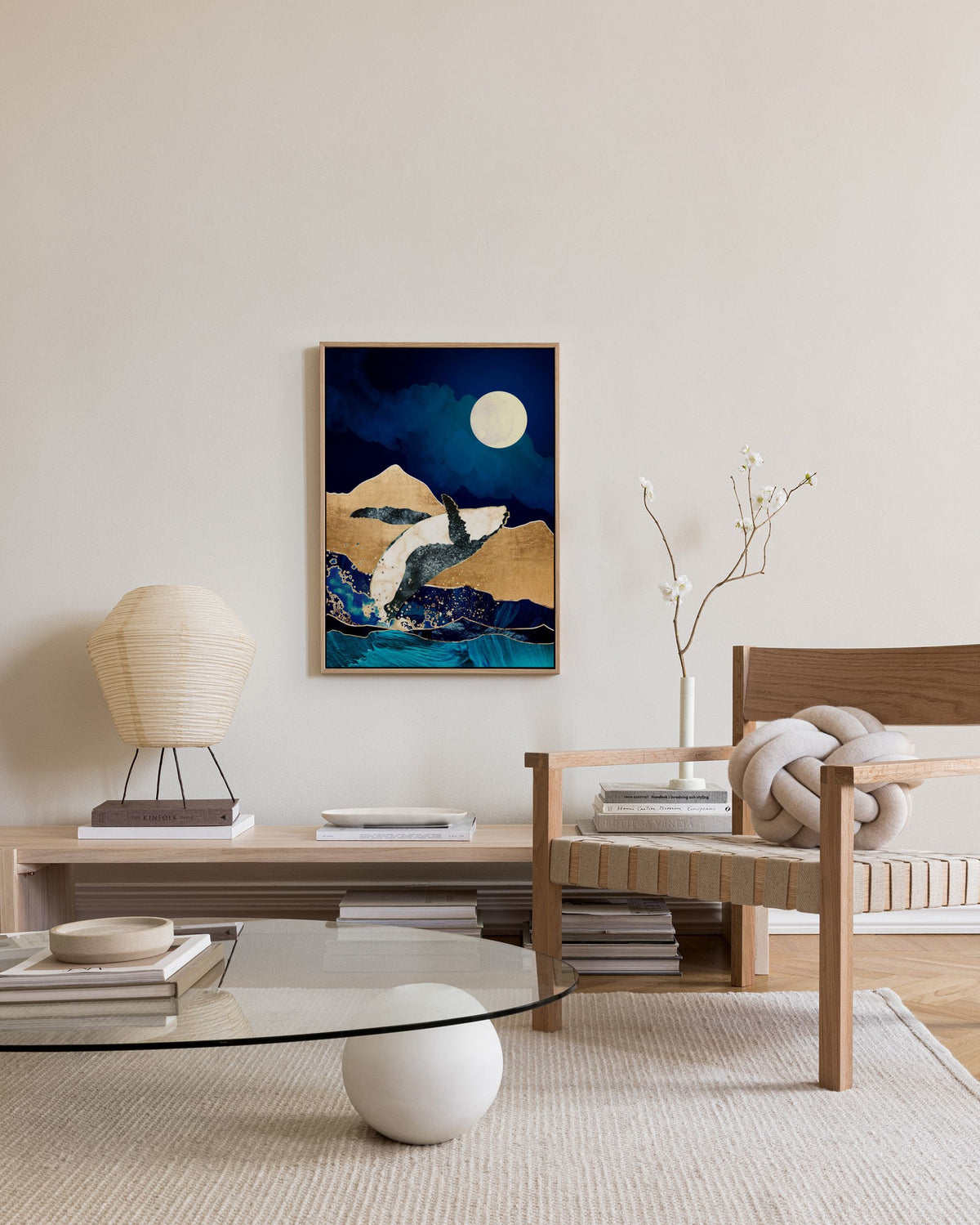 SpaceFrog Designs - Live Free Canvas print