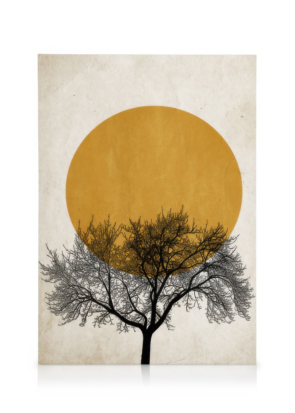 Boris Draschoff  Kubistika - Winter Morning Canvas print
