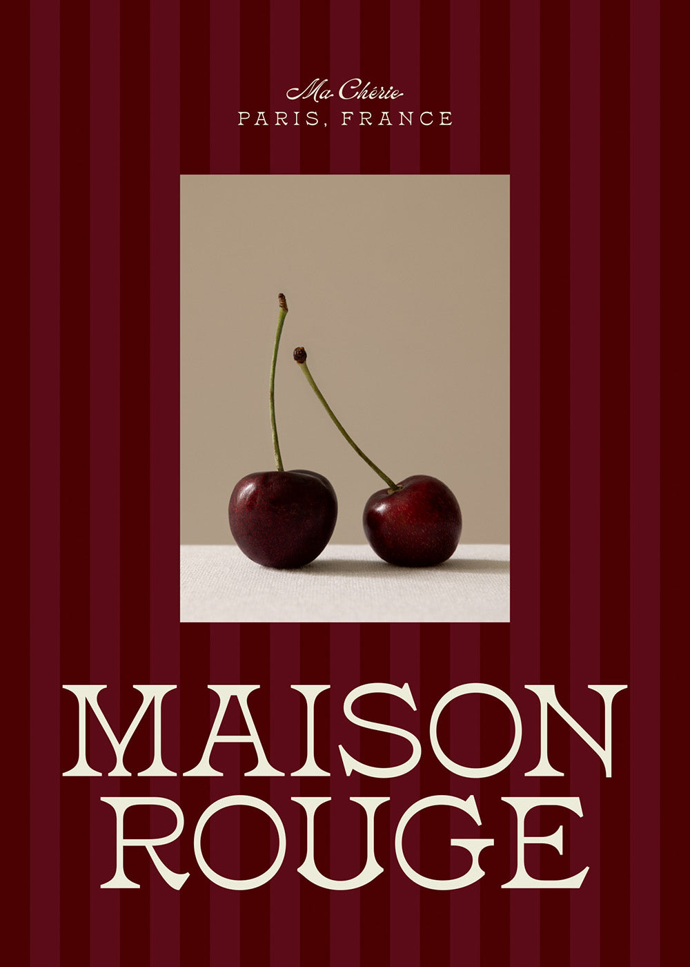 Maison Rouge Print