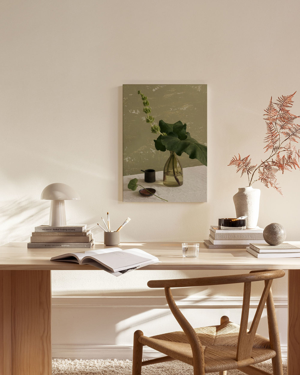 Botanical Stillness Canvas print