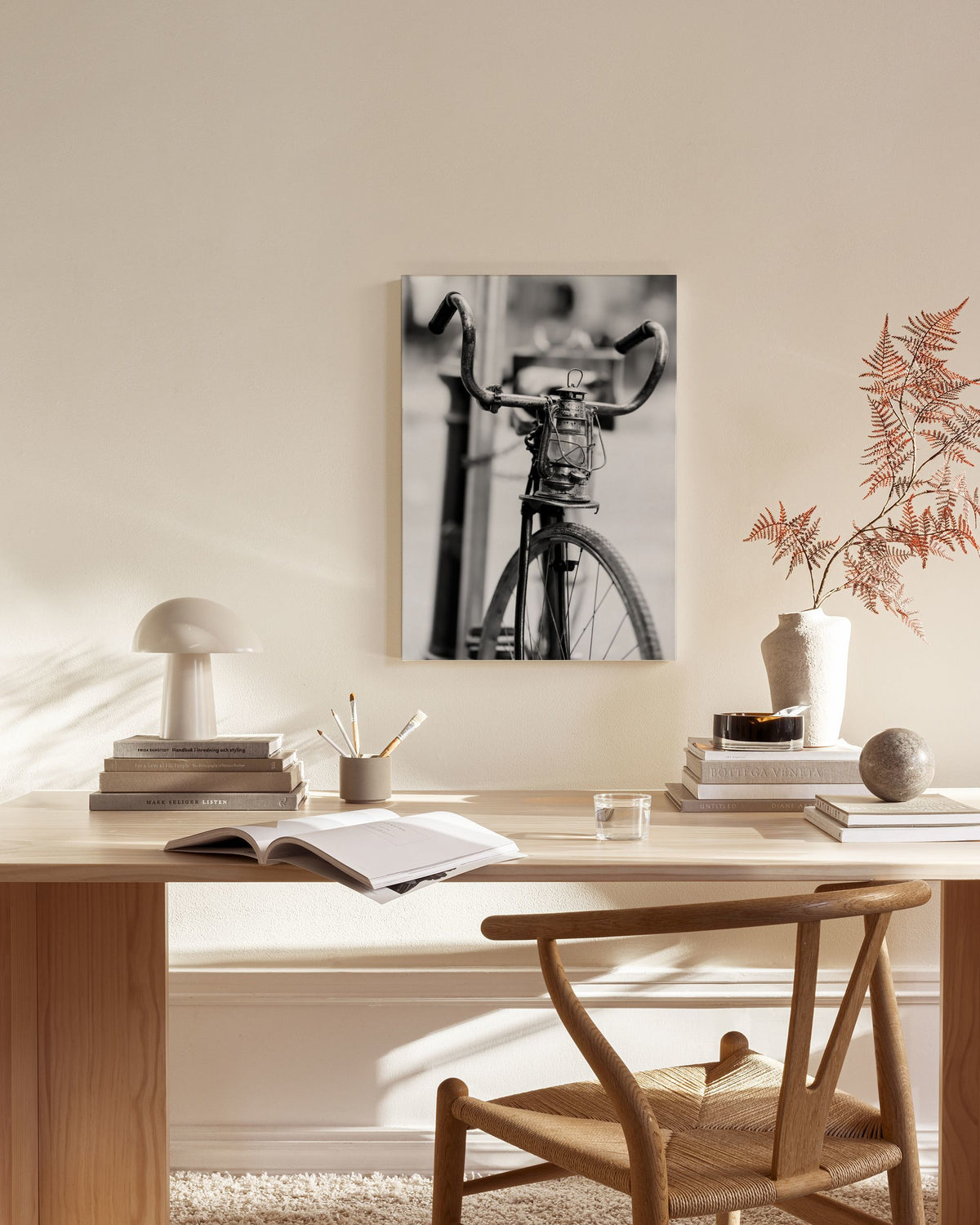 Old Bike Canvas print