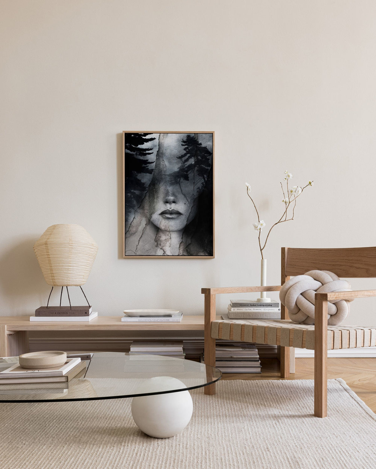 Complete Absence of Sound Canvas print