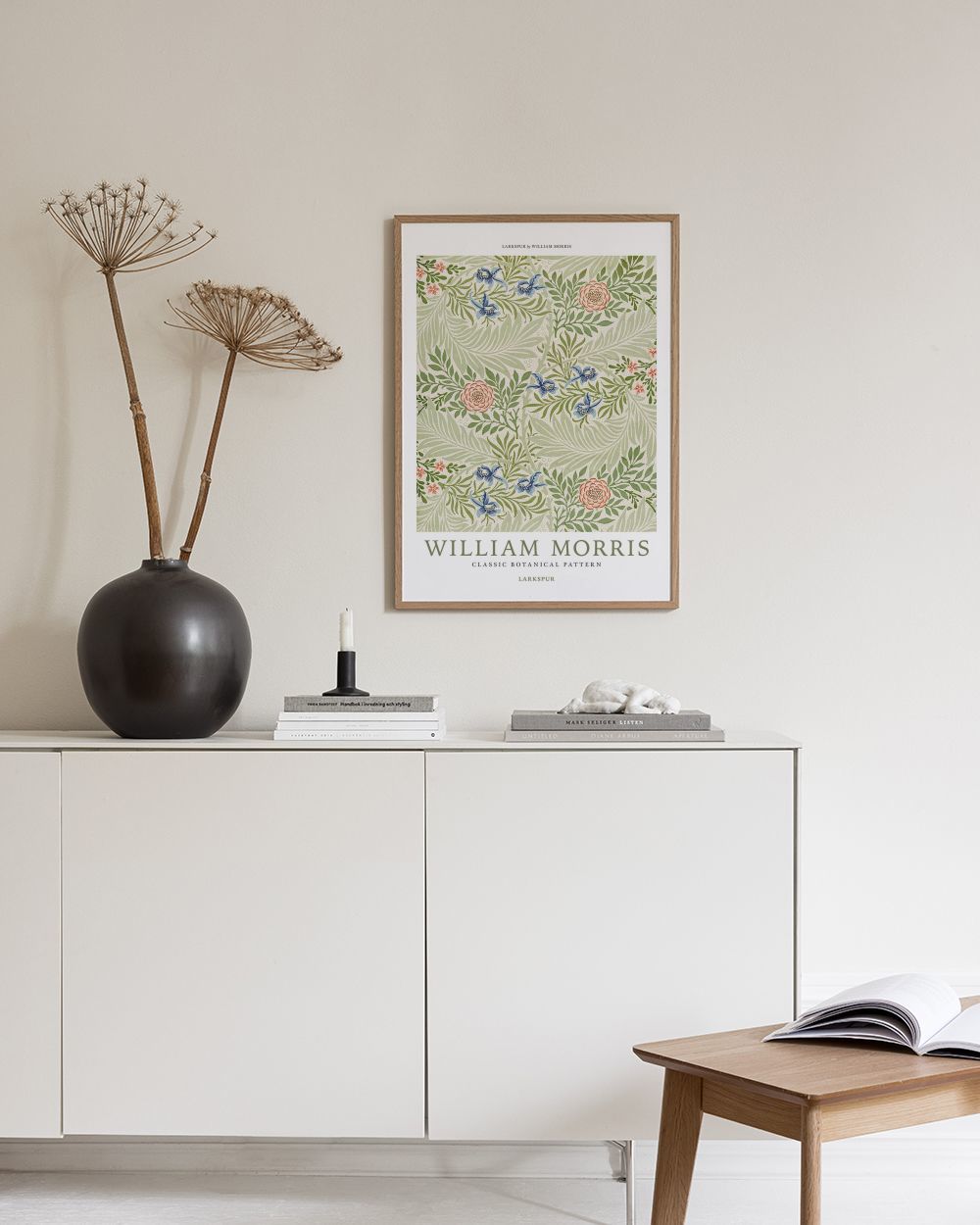 William Morris - Larkspur No4 Print