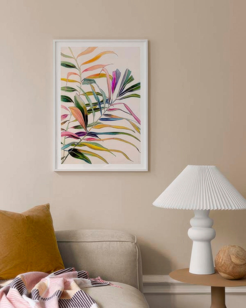 Leigh Viner - Palm in Color Print