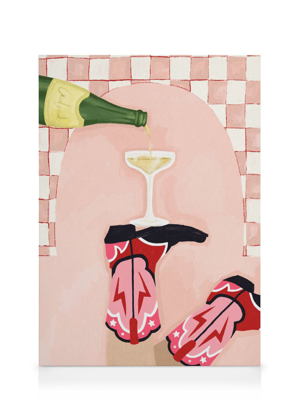 Bottoms Up Canvas