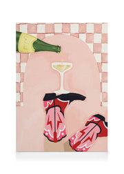 Bottoms Up Canvas
