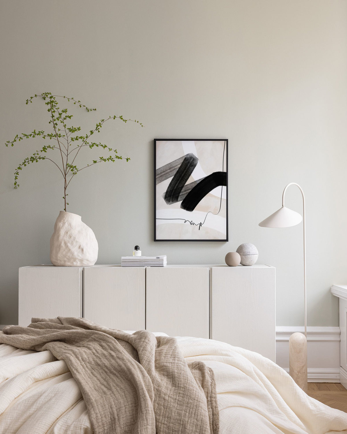 Abstract Wave No1 Canvas print