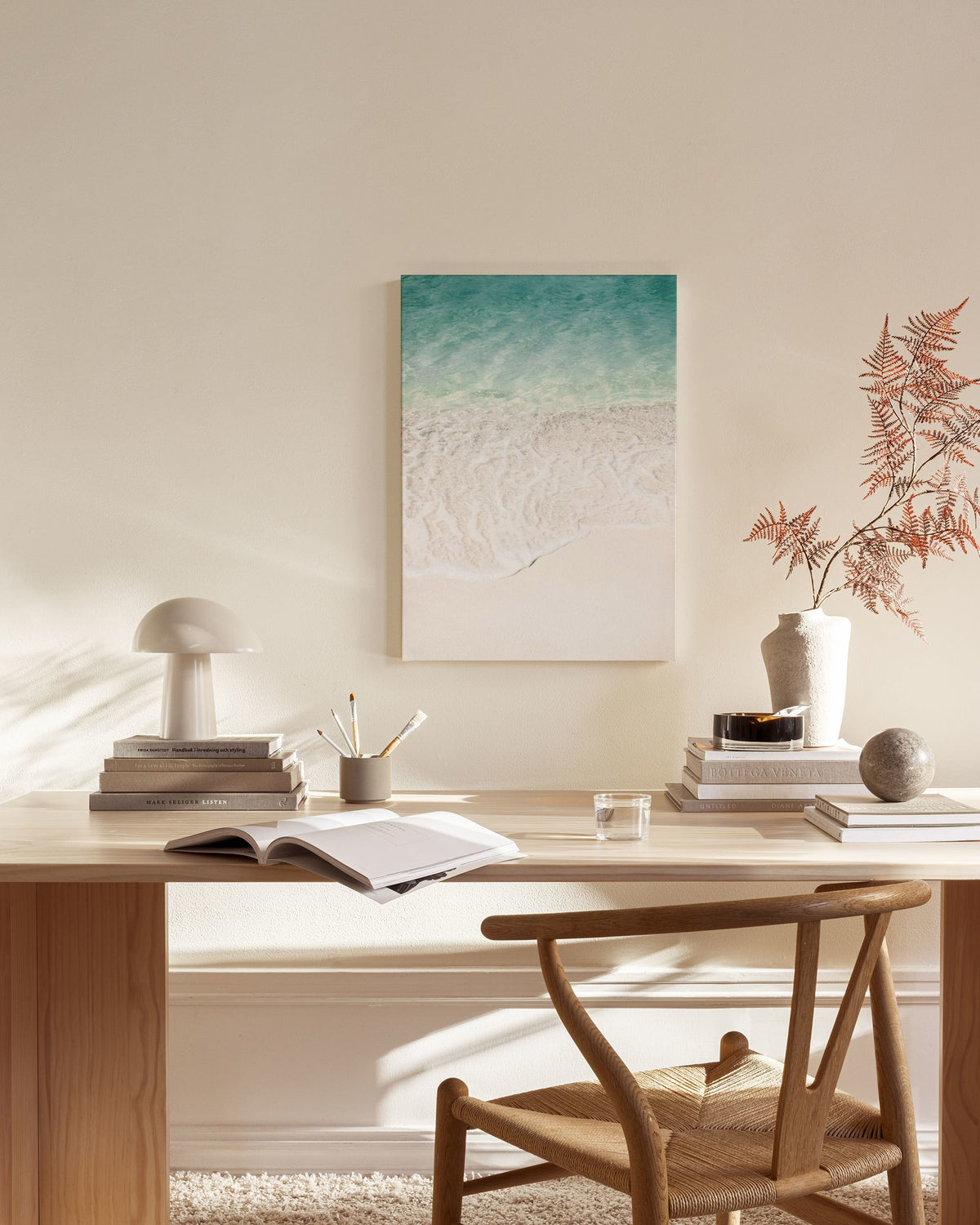 Ocean Touch Canvas print