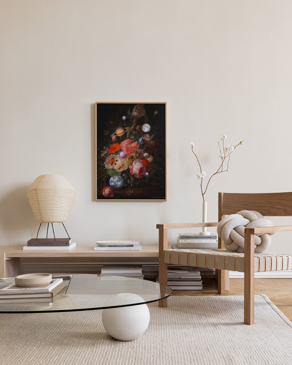 Jonas Loose - Bouquet Of Planets Canvas print
