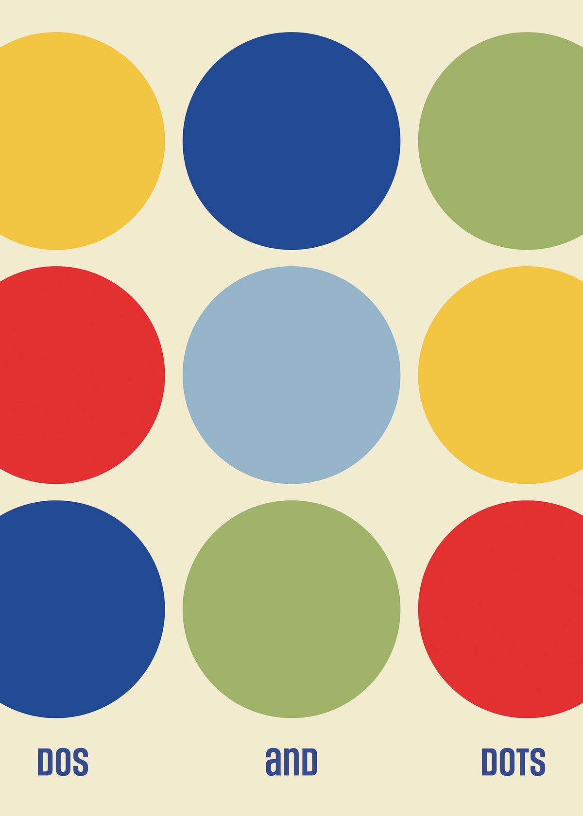 Dos and Dots Affiche