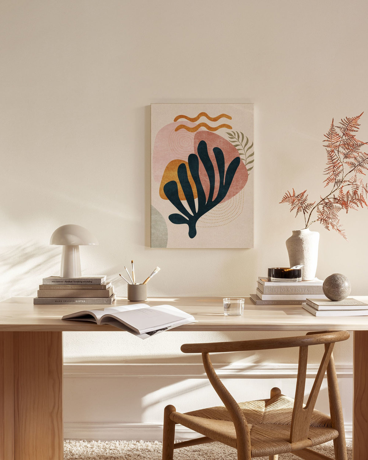 Coral Canvas print