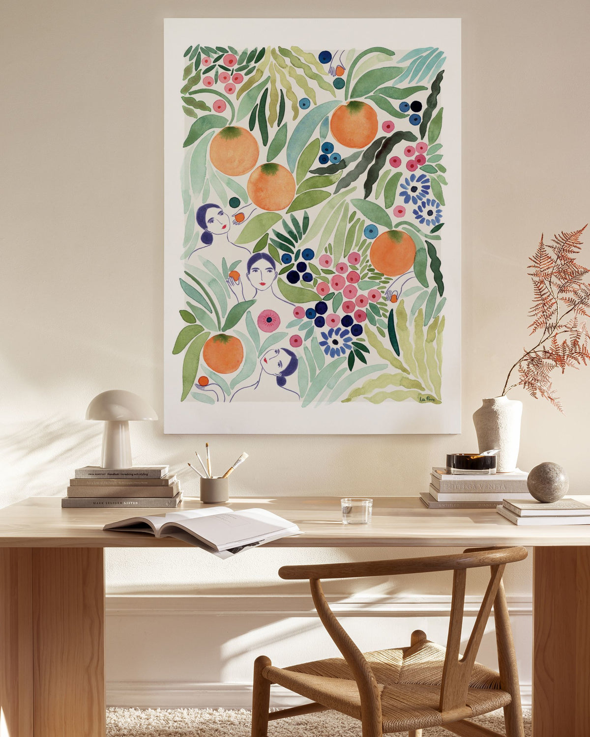 Fruit Friends Canvas print