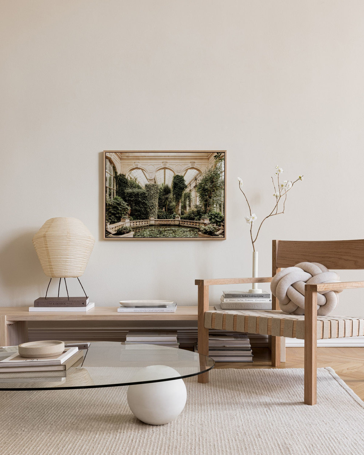 Gracious Pond Canvas print
