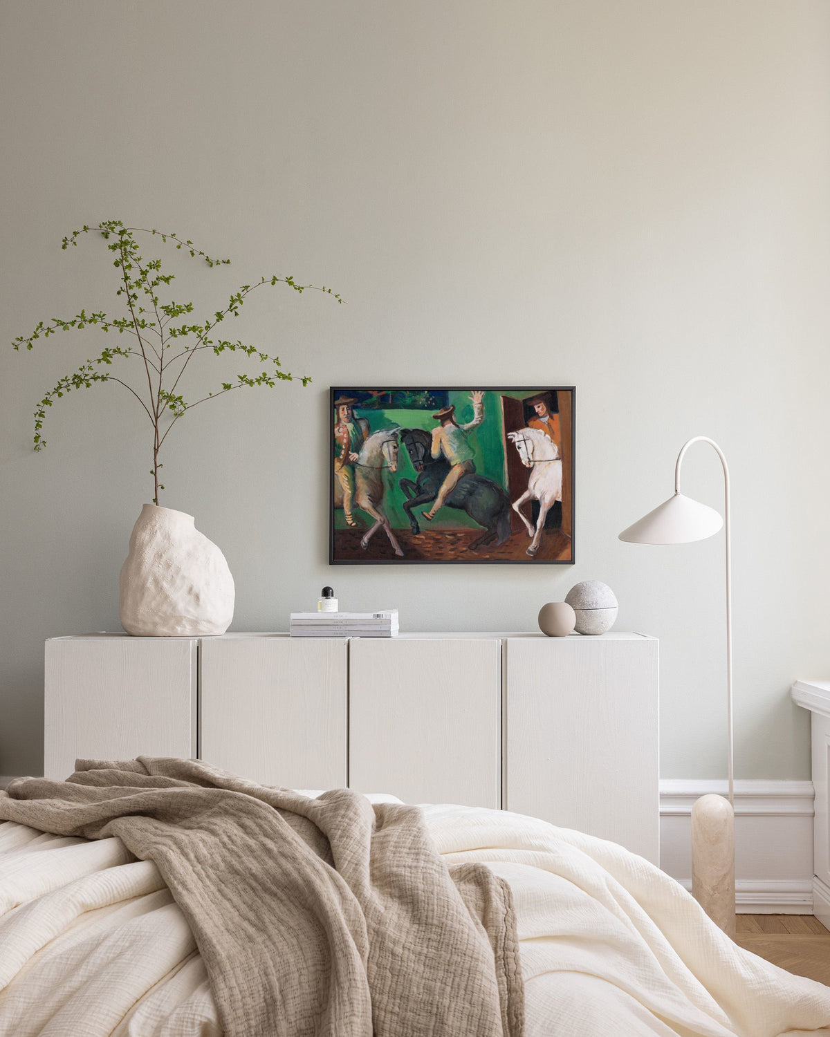 Cyprián Majerník - Riders On Horses Canvas print