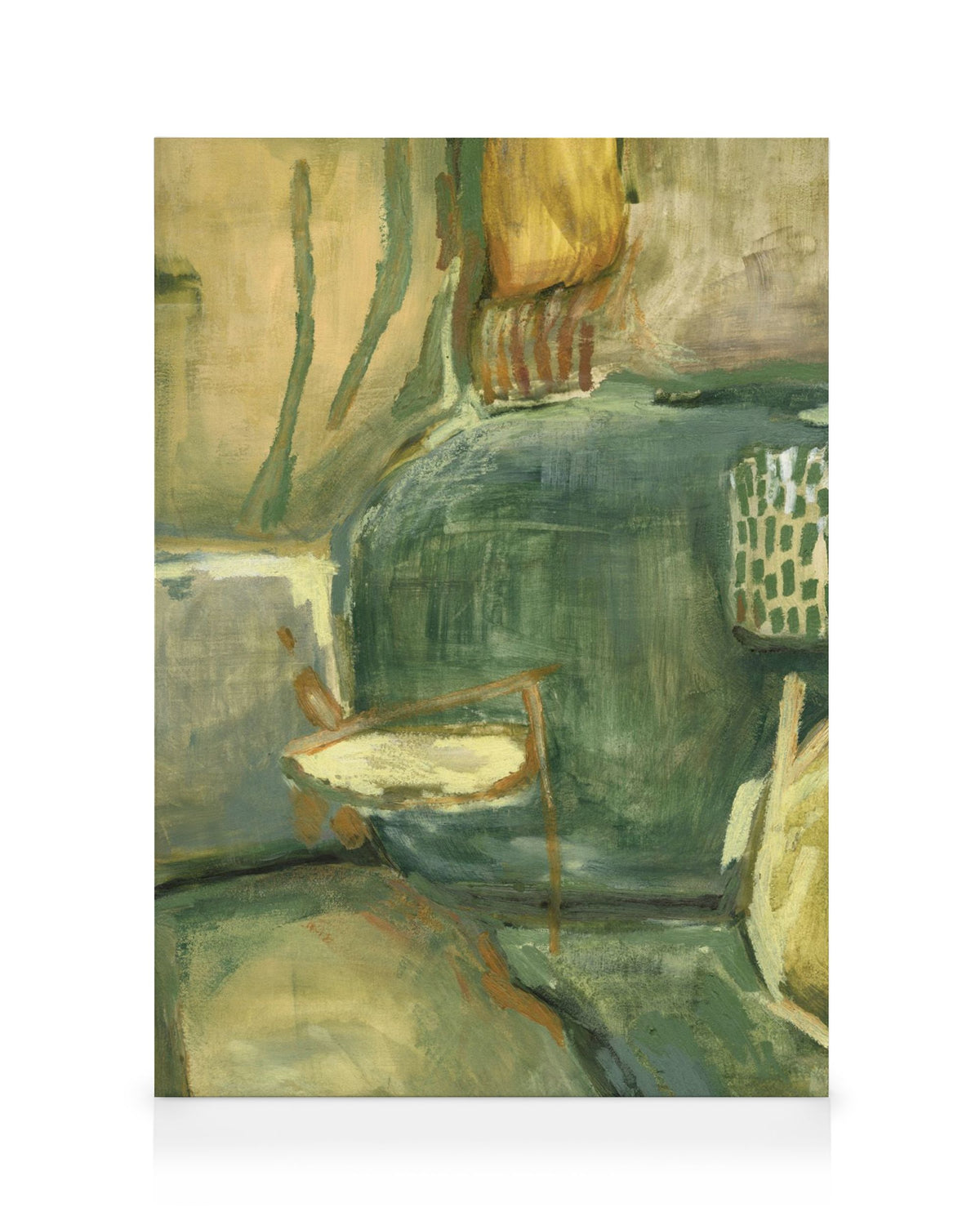 Abstract Greenscape Canvas print