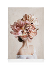 Flower Lady No2 Canvas print