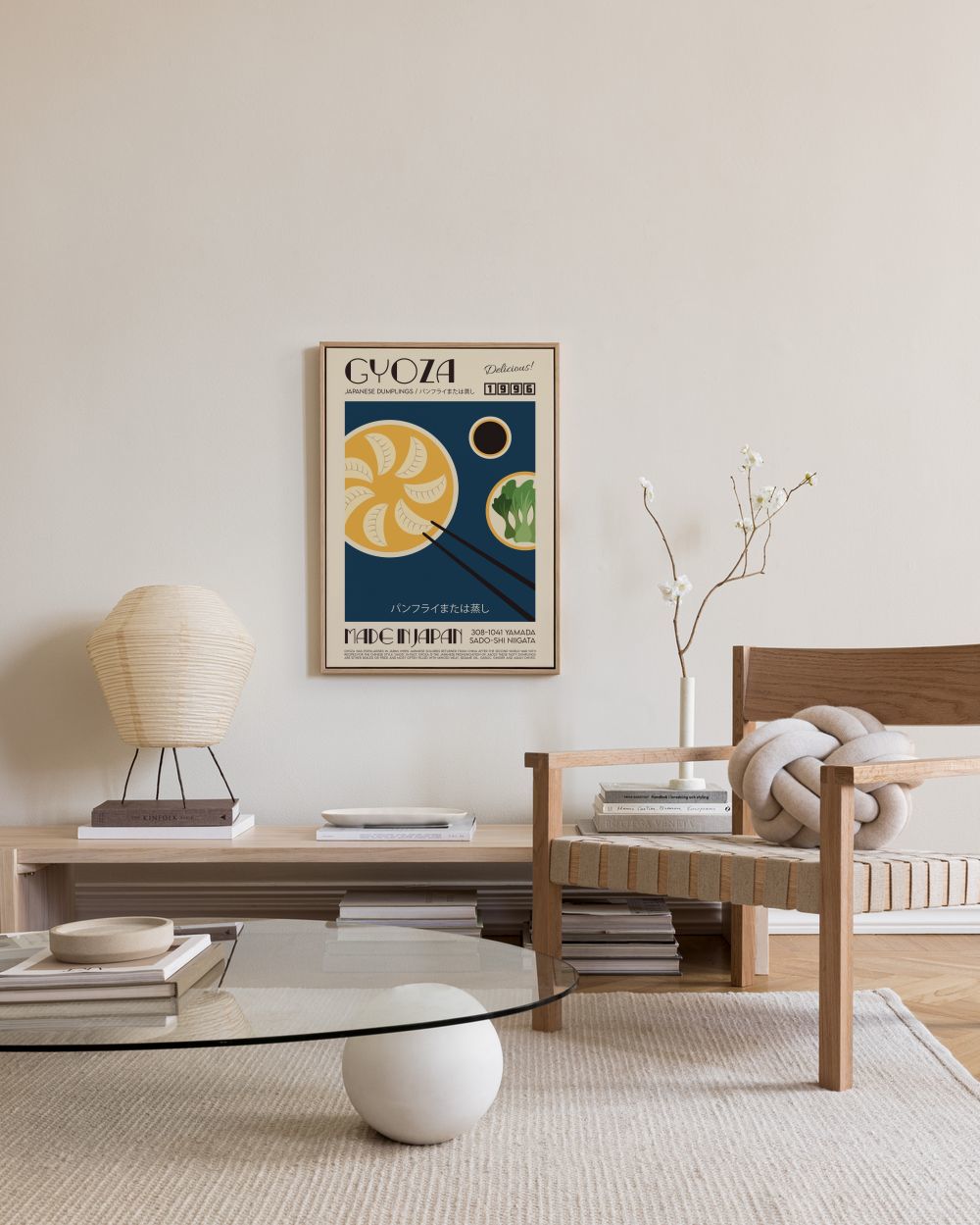 We made something nice - The Gyoza Canvas print